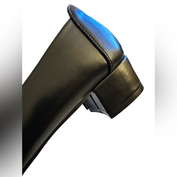 New Women's Pumps Low Chunky Block Closed Toe Heels Comfortable Short Heels - Picture 5 of 8